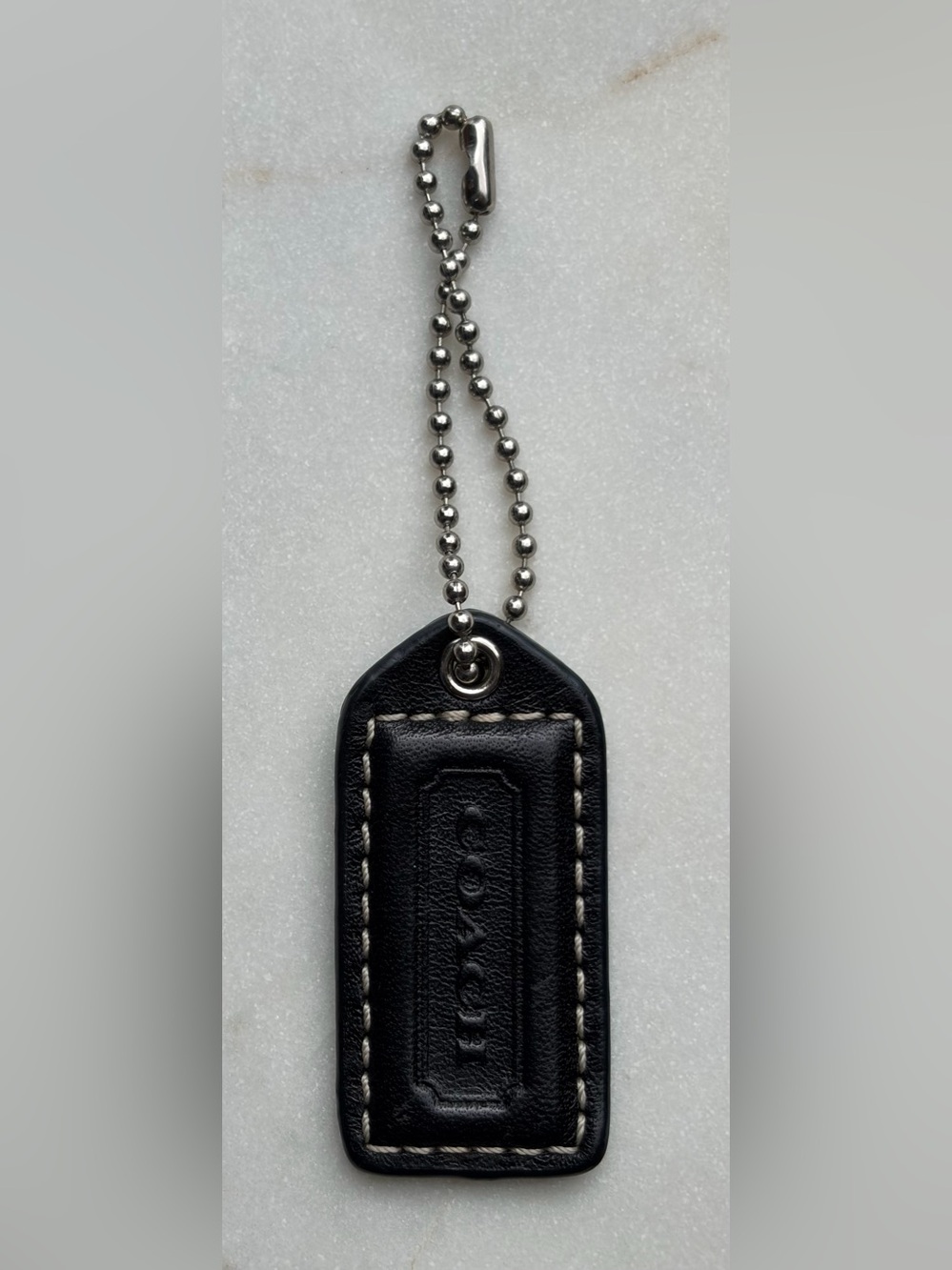 Coach Hangtag Black Nickel Replacement